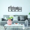 fondo3 SSDECO.es | Cuadro Decorativo de Cactus - Set de 4 Piezas - 40x100 cm - Arte Minimalista en Madera MDF Negra