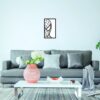 FONDO3CF SSDECO.es | Cuadro Decorativo de Pared Spiderman - Arte en Madera Negro con Fondo Blanco, 26x41 cm - Decoración Moderna para Salón, Dormitorio y Oficina