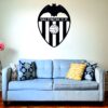 FONDO2 SSDECO.es | Cuadro Decorativo Valencia CF - 30x40 cm - Arte Minimalista en MDF Negro