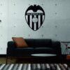 FONDO4 SSDECO.es | Cuadro Decorativo Valencia CF - 30x40 cm - Arte Minimalista en MDF Negro